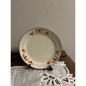 Autumn Leaf 6 Inch Bread Dessert Plate